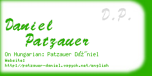 daniel patzauer business card